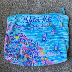 Lilly Pulitzer Watch Hill zip pouch